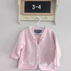 Light Pink Kids Cardigan